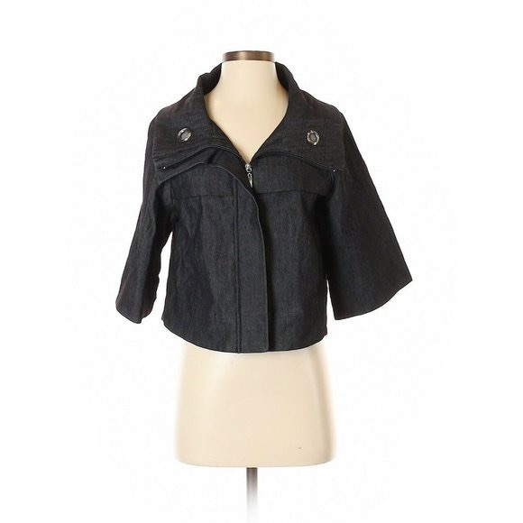 Sandro Jackets & Blazers - Sandro Sportswear Jacket, Black, Zip Up, Size Small